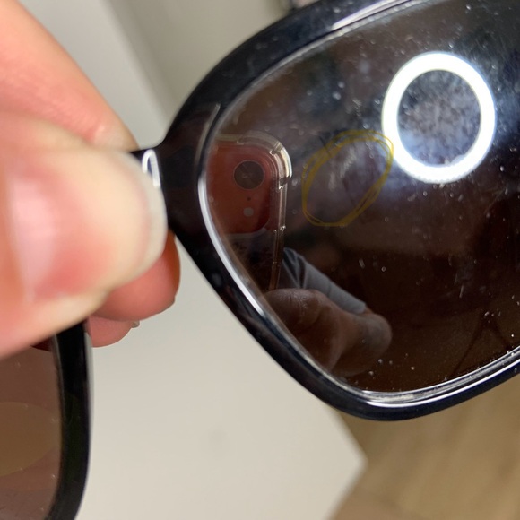 Maui Jim Black Sunglasses Mirror Lenses Hawaii Westside Polarized - Picture 6 of 7